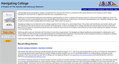Desktop Screenshot of navigatingcollege.org