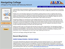 Tablet Screenshot of navigatingcollege.org